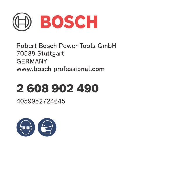 Etikett mit Sicherheitshinweisen Digitale GPSR-Kennzeichnung