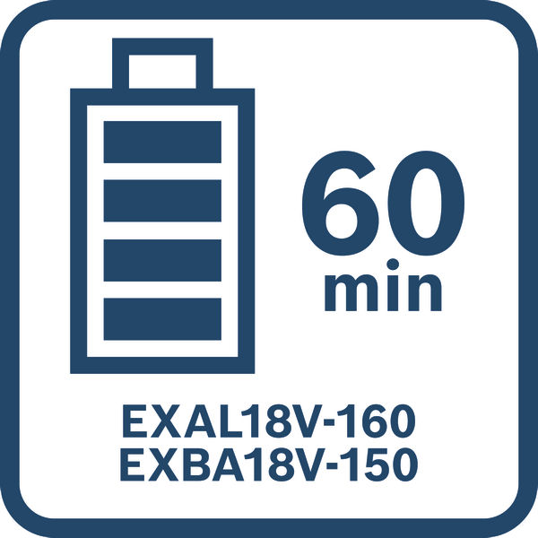 60 Minuten Ladezeit Logo/Symbolbild