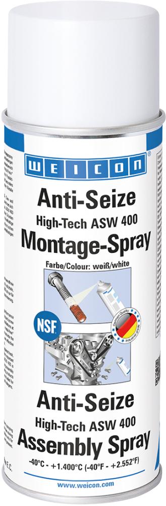 Anti-Seize 400 ml High-Tech Montagespray ASW-400 Weicon