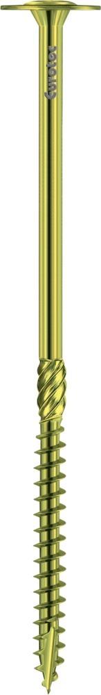 Holzbauschr. PaneltwistecTellerk. gelb 8x140mm T40