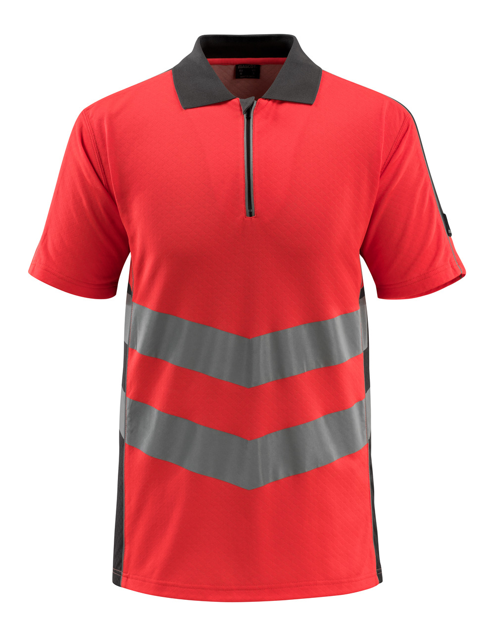 Produktfoto MASCOT® Murton Polo-shirt Größe 2XL, hi-vis rot/dunkelanthrazit