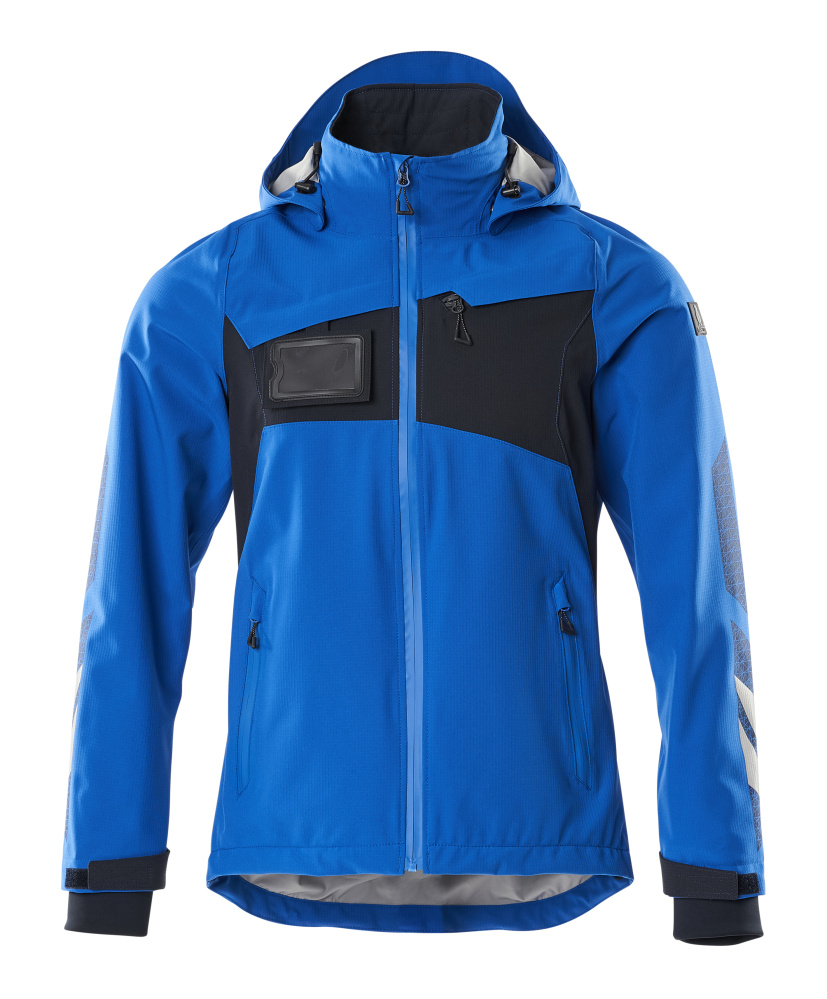 Produktfoto Hard Shell Jacke, geringes Gewicht Jacke Größe 2XL, azurblau/schwarzblau