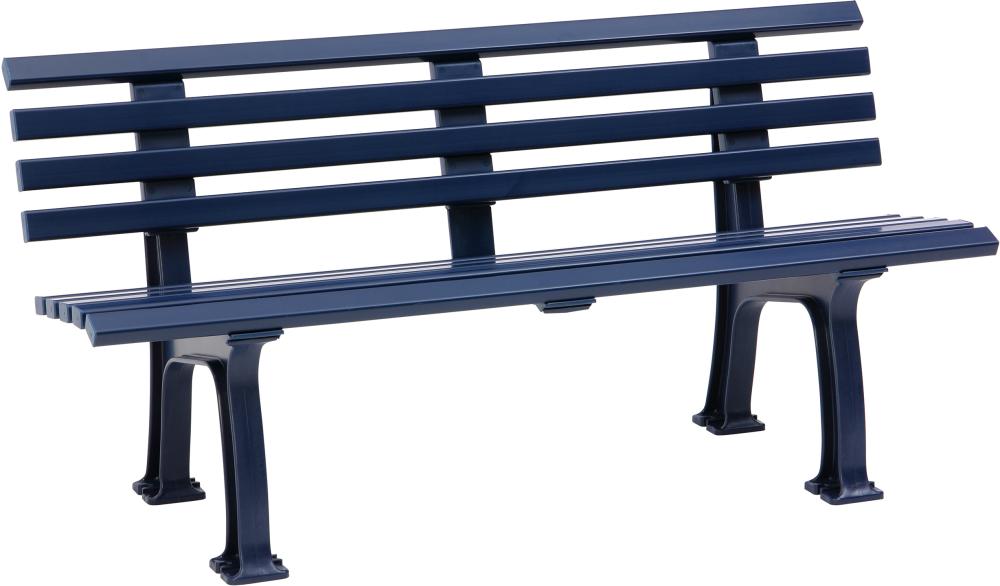 Gartenbank SYLT 3-Sitzer Länge 1500 mm blau Blome Gartenbank SYLT 3-Sitzer Länge 1500 mm blau Blome