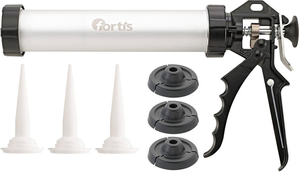 Kartuschenpistole Profi mit 3Spitzen 310ml FORTIS