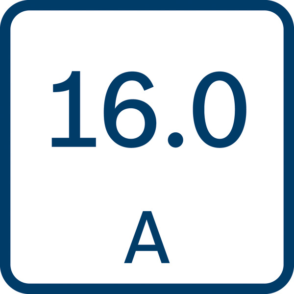 Ladestrom 16A Logo/Symbolbild