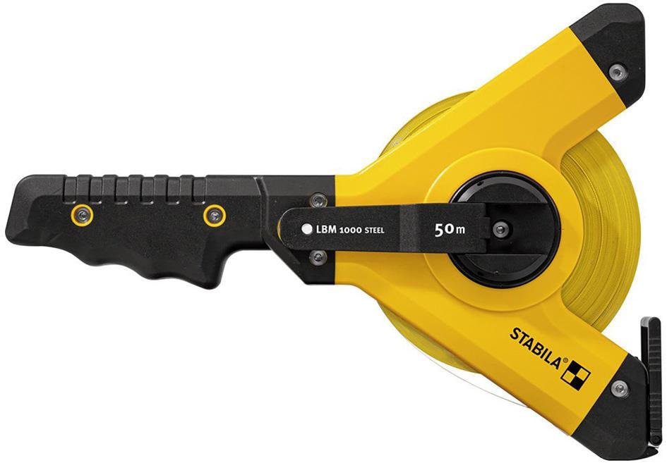 Rahmenbandmaß Stahl 50mx13mm Maßanfang B Stabila