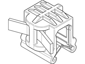 Befestigungsbinder ART 82523 Befestigungsbinder m. Edgeclip PA66HS schwarz 4,6 x 200 S-A S normal