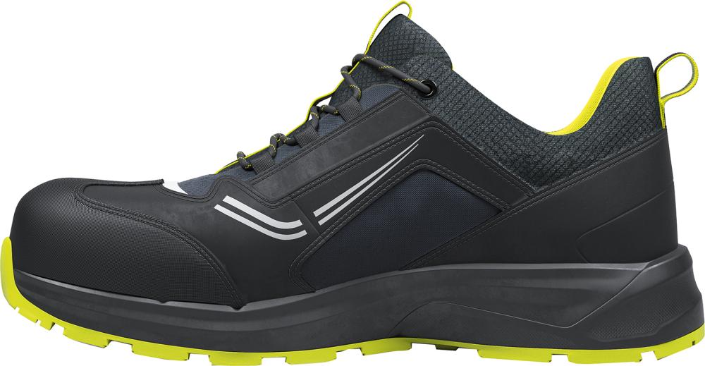 Halbschuh SG ADAPT LOW Schwarz/Lime, S3L ESD Gr: 46 SOLID GEAR