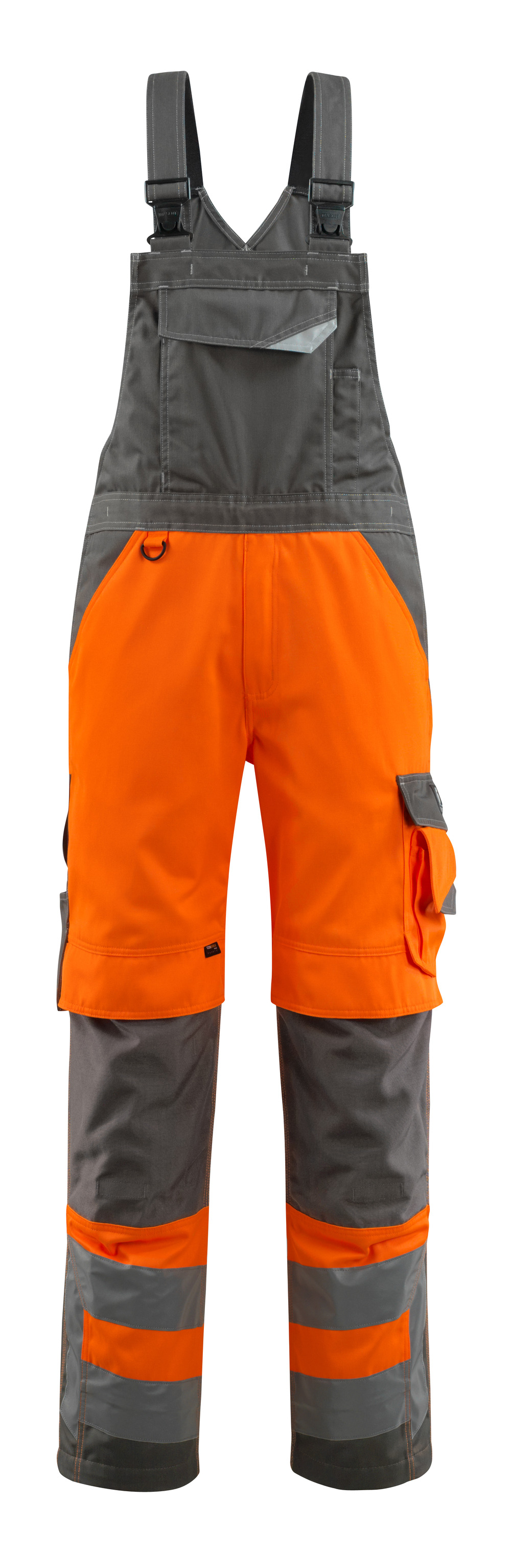 Produktfoto MASCOT® Newcastle Latzhose Größe 76C46, hi-vis orange/dunkelanthrazit
