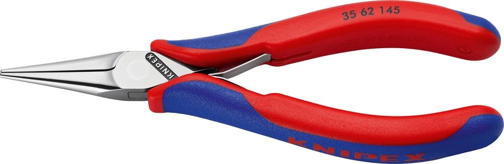 Greifzange Elektronik Backen flachrund 145mm KNIPEX
