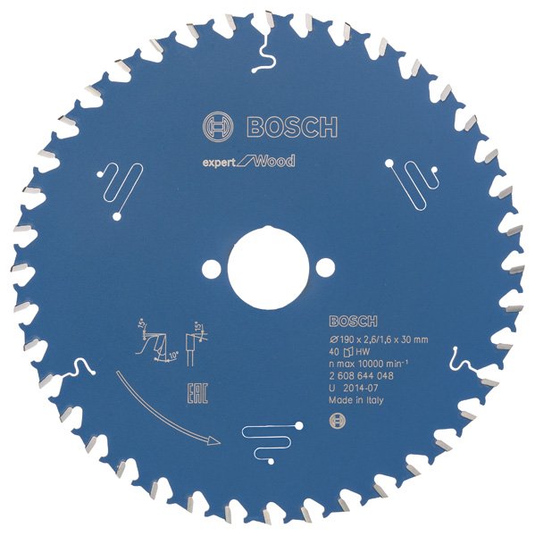 Kreissägeblatt Expert for Wood H 190 x 30 - 40