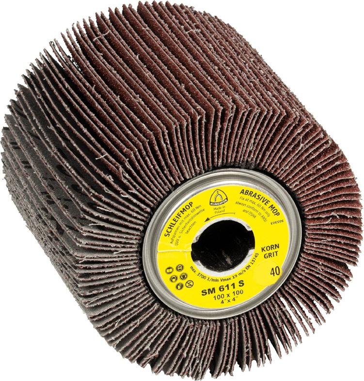 Schleifmoprad SM611 K120 100x100x19mm Klingspor