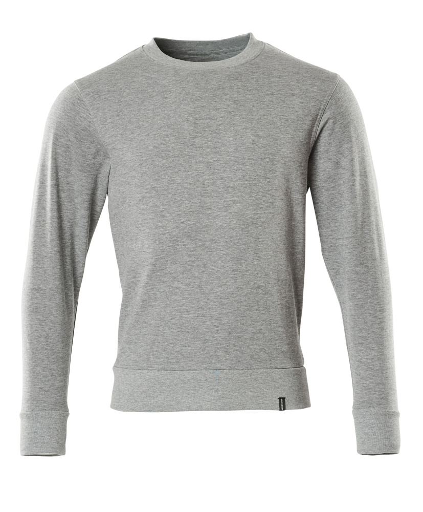 Produktfoto Sweatshirt,moderne Passform Sweatshirt Größe 2XLONE, grau-meliert