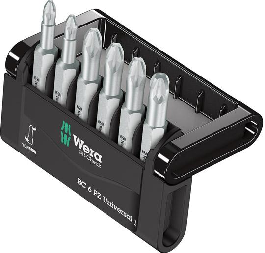 Bit-Satz Bit-Check 6 PZ Universal 1 Wera