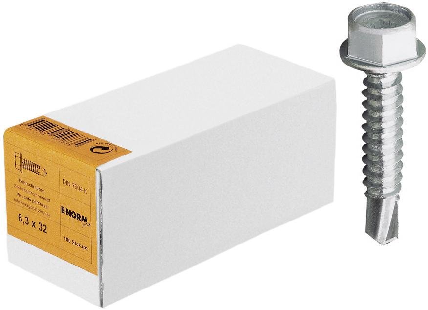 DIN 7504 ST galZn K 3,5x16 HP E-NORMpro