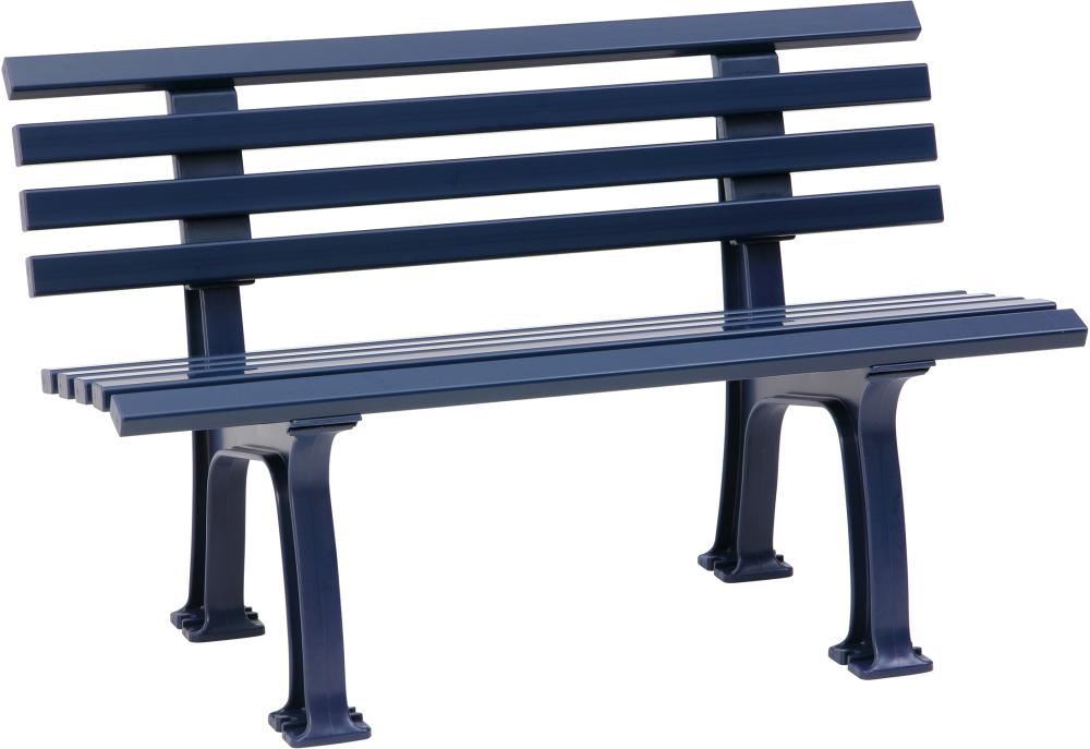 Gartenbank IBIZA 2-Sitzer Länge 1200 mm blau Blome Gartenbank IBIZA 2-Sitzer Länge 1200 mm blau Blome