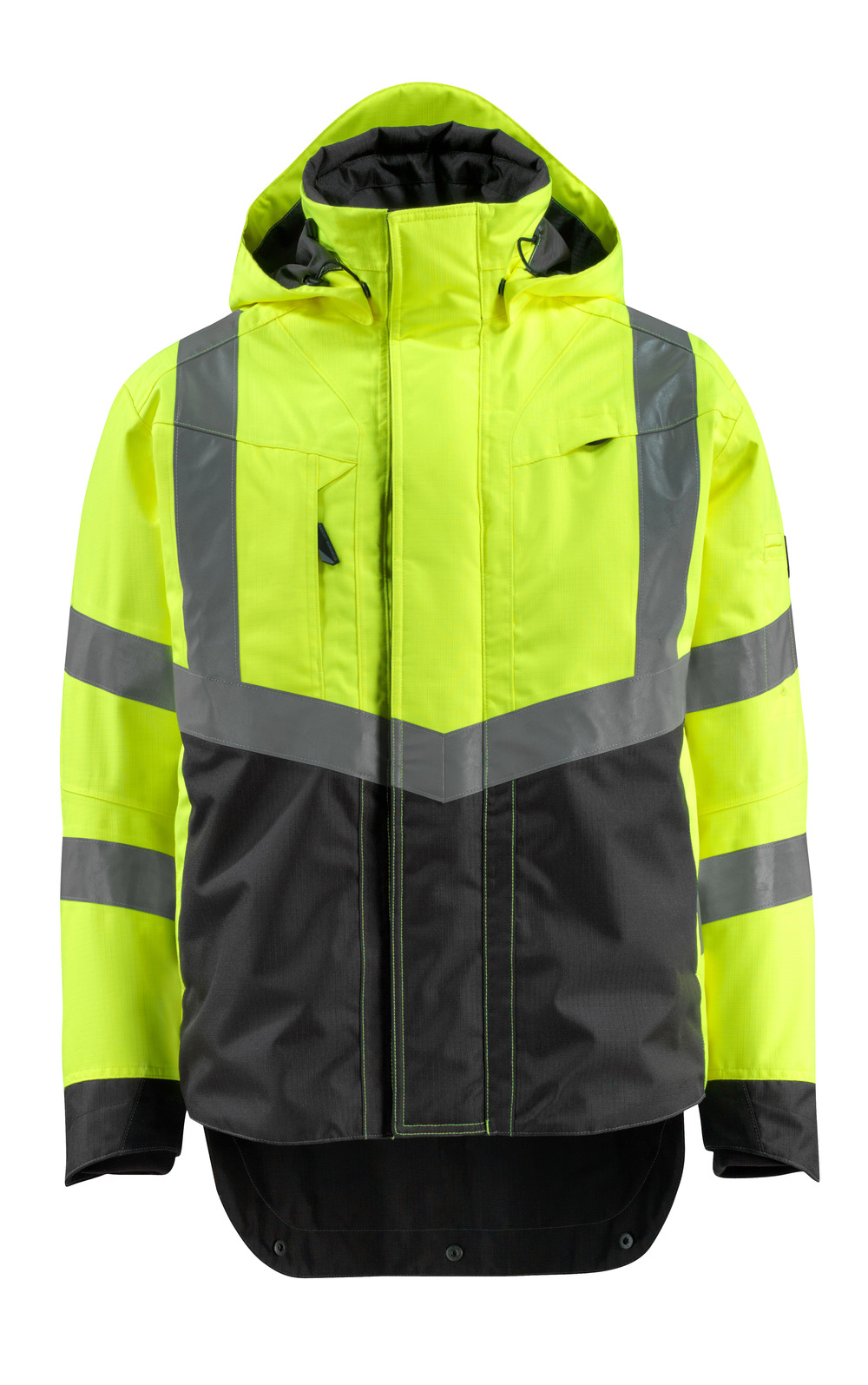 Produktfoto MASCOT® Harlow Jacke Größe 2XL, hi-vis gelb/schwarz