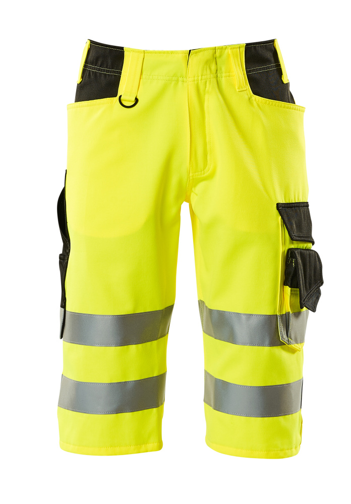 Produktfoto MASCOT® Luton Dreiviertel-Hose Größe C44, hi-vis gelb/schwarz