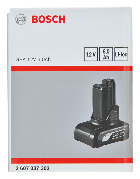 12 V-Stab-Li-Ion-Akku mit ECP, 6,0 Ah,
