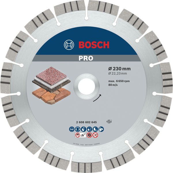 PRO Stone Diamanttrennscheibe, 230 x 22,23 mm