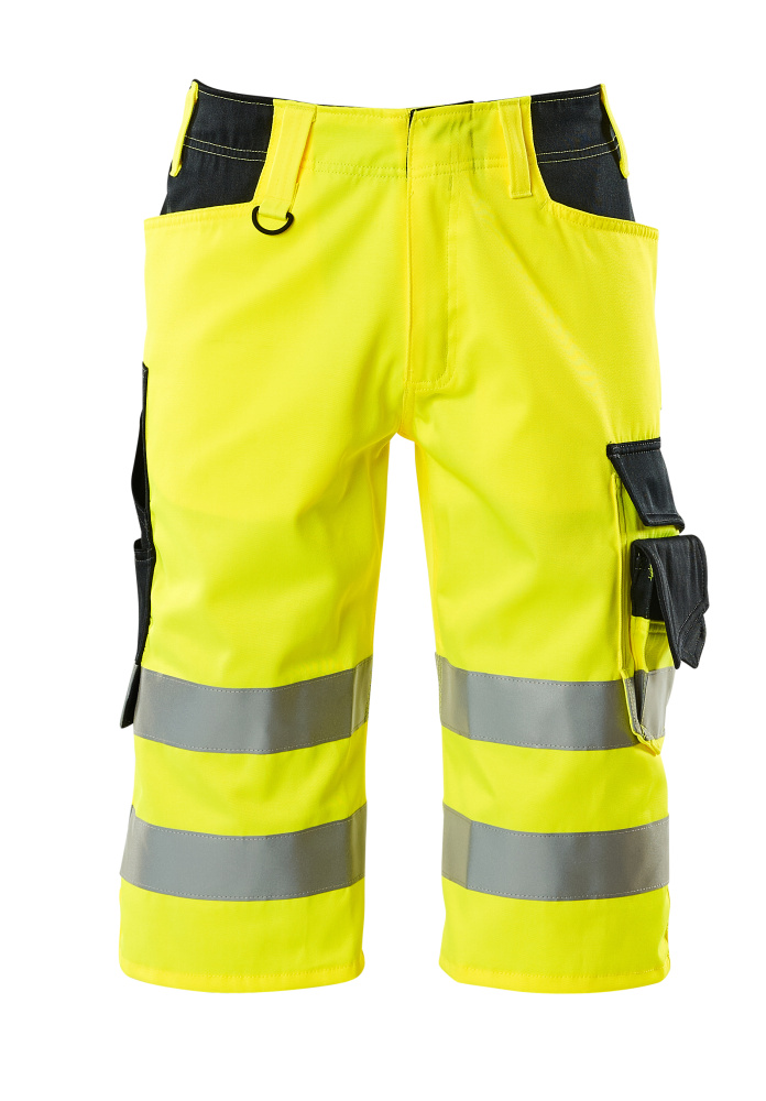 Produktfoto MASCOT® Luton Dreiviertel-Hose Größe C44, hi-vis gelb/schwarzblau