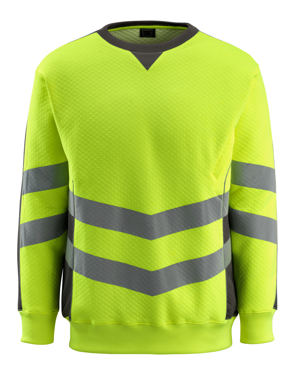 Produktfoto MASCOT® Wigton Sweatshirt Größe 2XL, hi-vis gelb/dunkelanthrazit