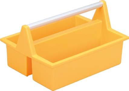 Werkzeugkasten gelb 396x294x215 mm allit Werkzeugkasten gelb 396x294x215 mm allit