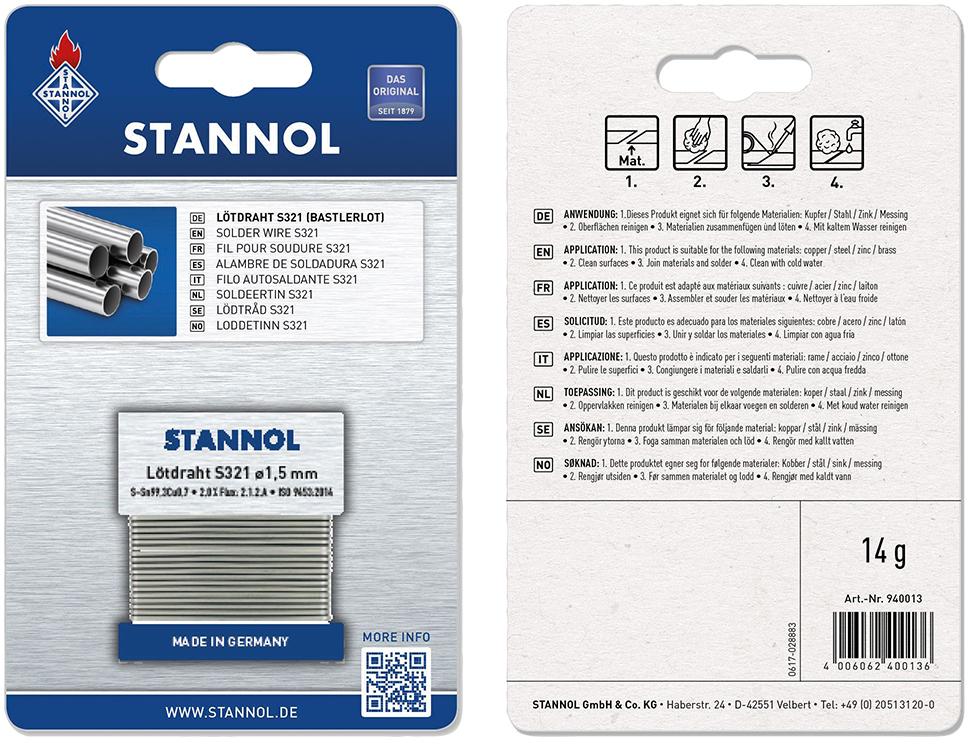 Bastlerlot Nr. 940013 SB 1 m Stannol