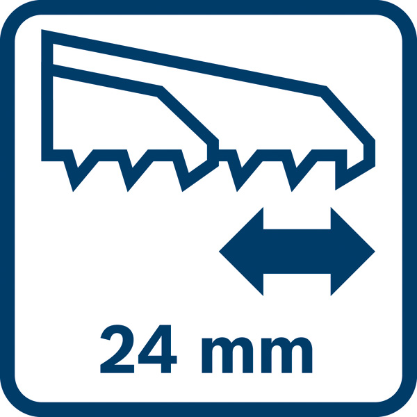 Hublänge 24 mm Logo/Symbolbild