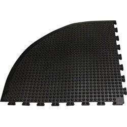Arbeitsplatzmatte YOGA DOME Basic schwarz B90xT90 cm