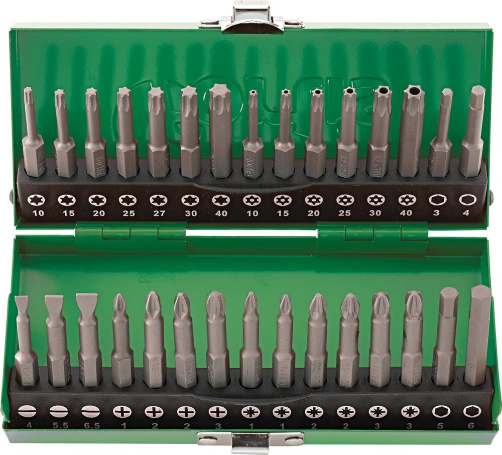 Bit-Sortiment 30-teilig mit Bits 50mm FORTIS