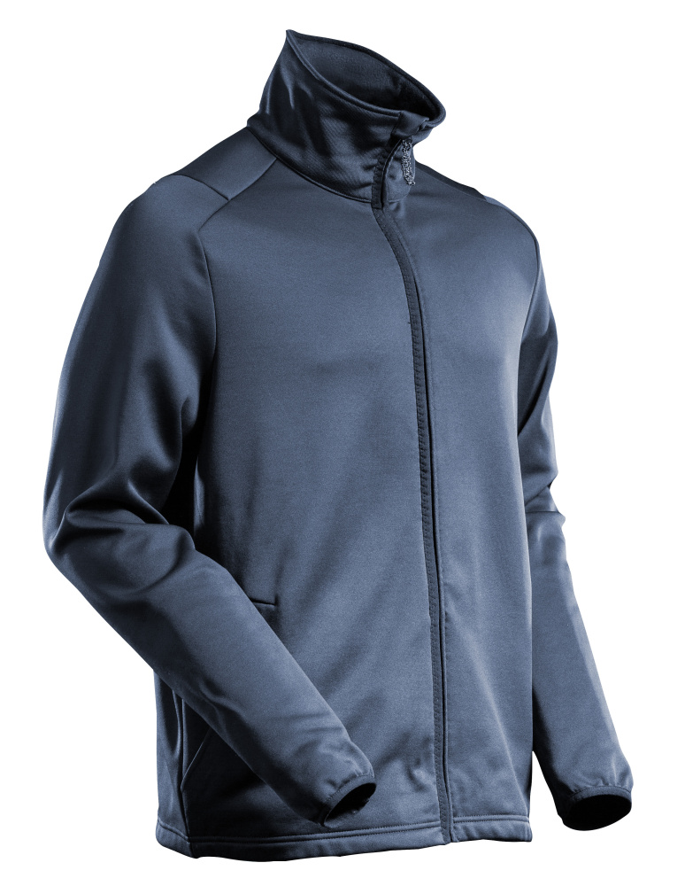 Produktfoto Fleecepullover mit Reißverschluss Microfleecejacke Größe 2XL, schwarzblau