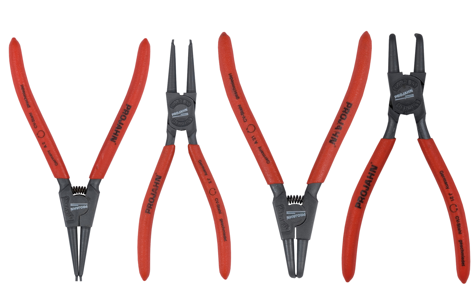 Artikelhauptbild Sicherungsringzangen Set 4tlg PROJAHN Made in Germany