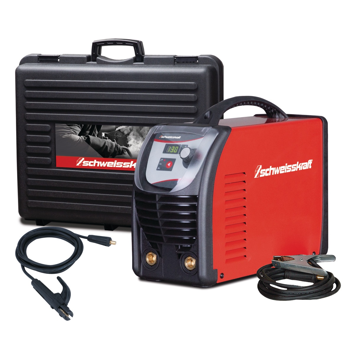Elektrodeninverter Schweisskraft CRAFT-STICK 161P Aktions-Set