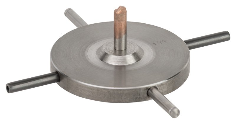 Zentrierkreuz für Trockenbohrkronen und Dosensenker, 132 mm