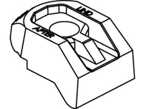 LINDAPTER-Klemmen AF-M ART 82040 LINDAPTER Sphäro-Guß AF MM 12 feuerverzinkt, mittel S normal