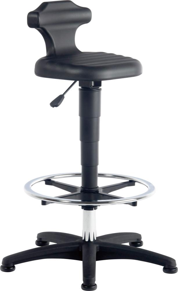 Bimos Sitz-Steh-Stuhl 9419-2000 Flex 3 Sitzhöhe 510-780 mm mit Gleiter /Fußring