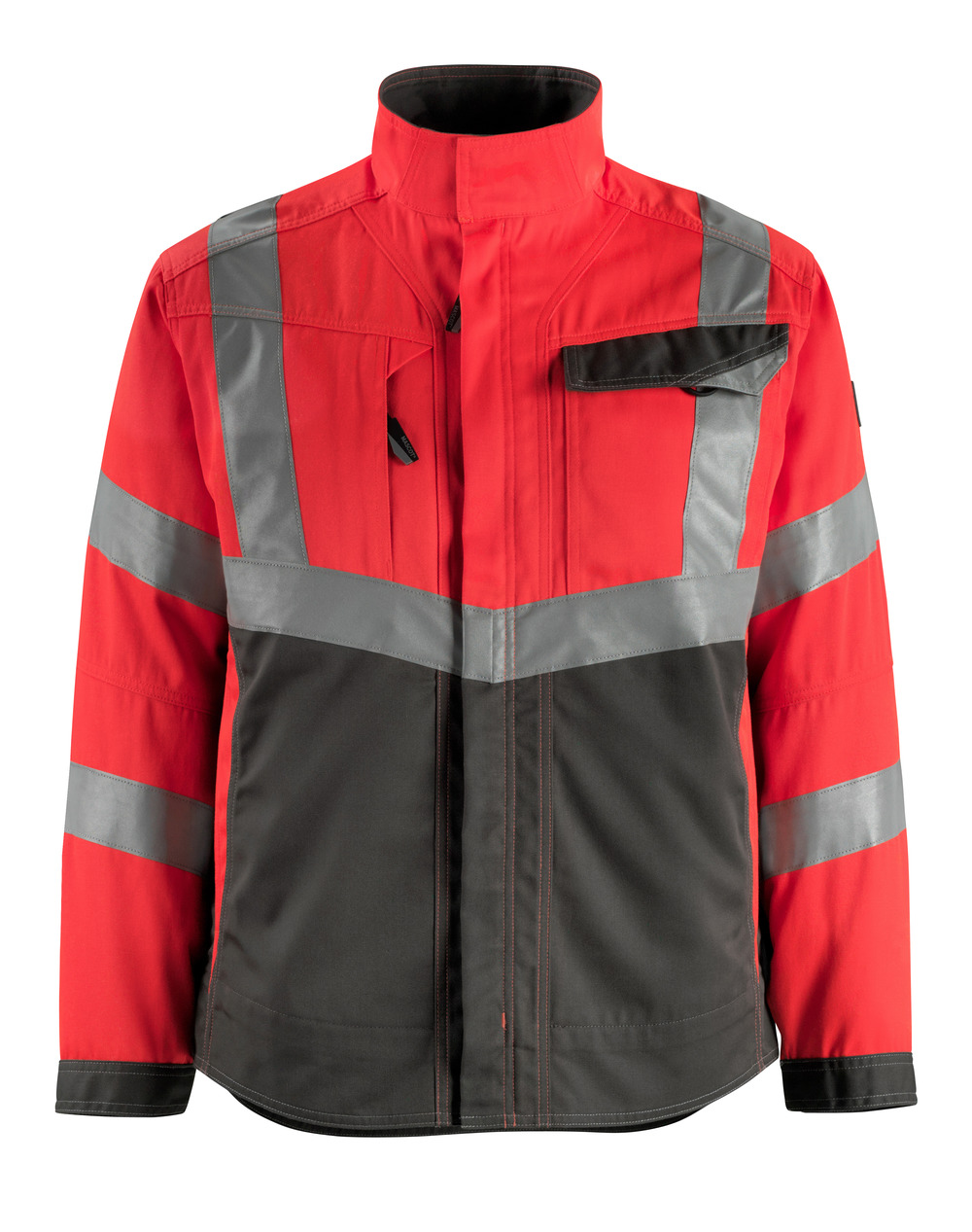 Produktfoto MASCOT® Oxford Arbeitsjacke Größe 2XL, hi-vis rot/dunkelanthrazit
