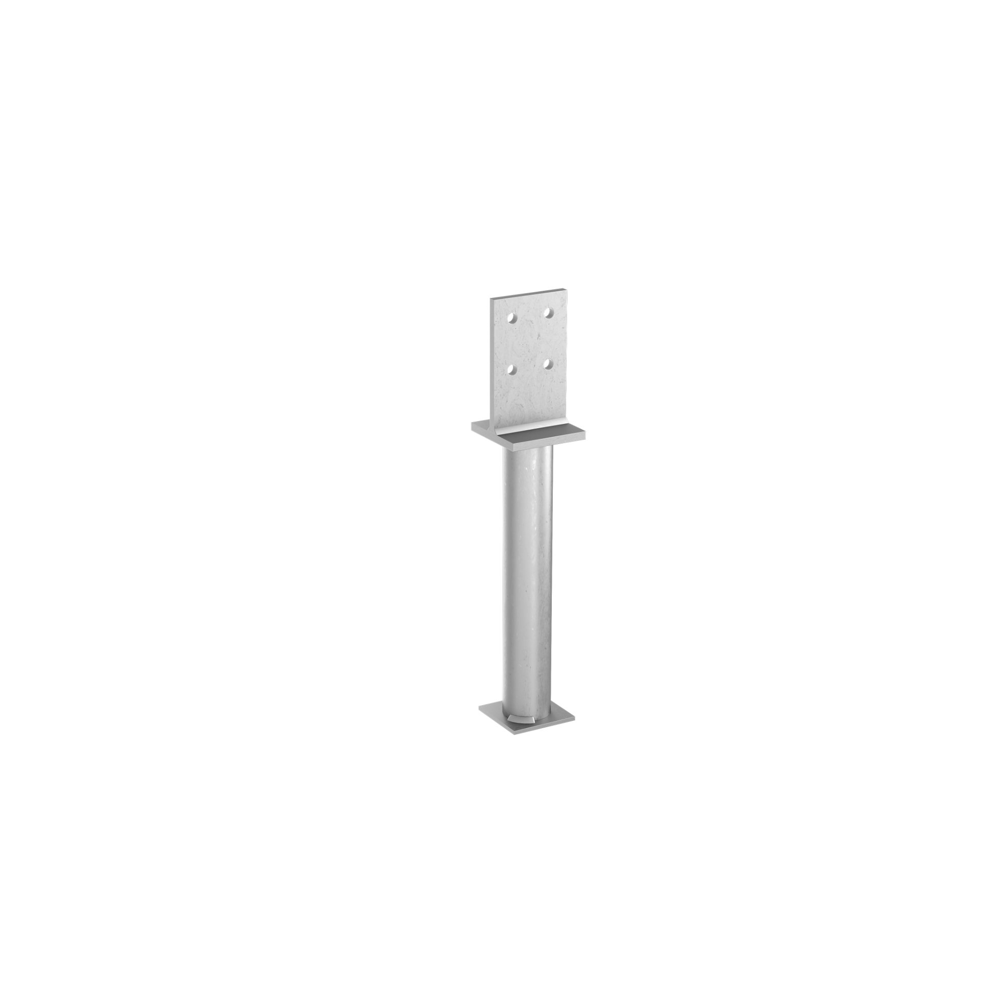 Artikelhauptbild GH-Stützenfuß Typ T 02 in Beton, 80x130 mm Dolle 48,3x300 mm