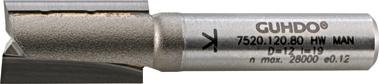 HW-Nutfräser 101/8 D3 l8 L51 S8 Z2