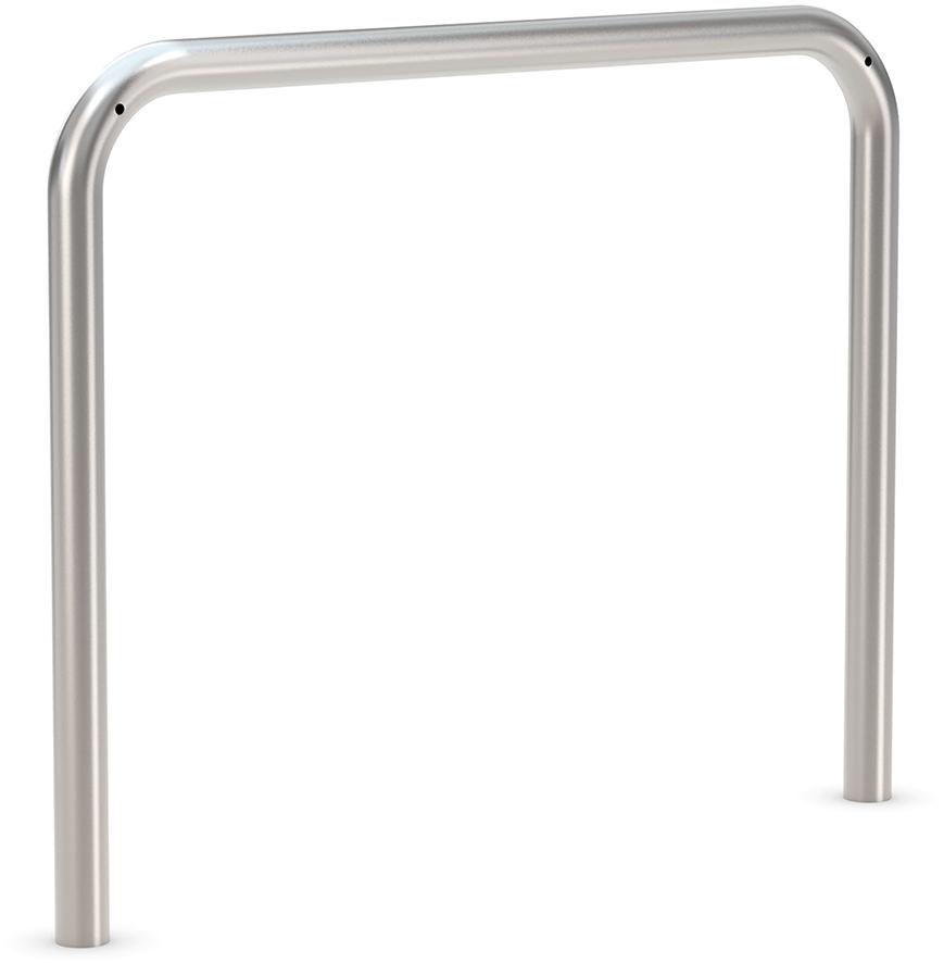 Fahrrad-Anlehnbügel Edelstahl, L 1000 mm zum Einbetonieren Fahrrad-Anlehnbügel Edelstahl, L 1000 mm zum Einbetonieren