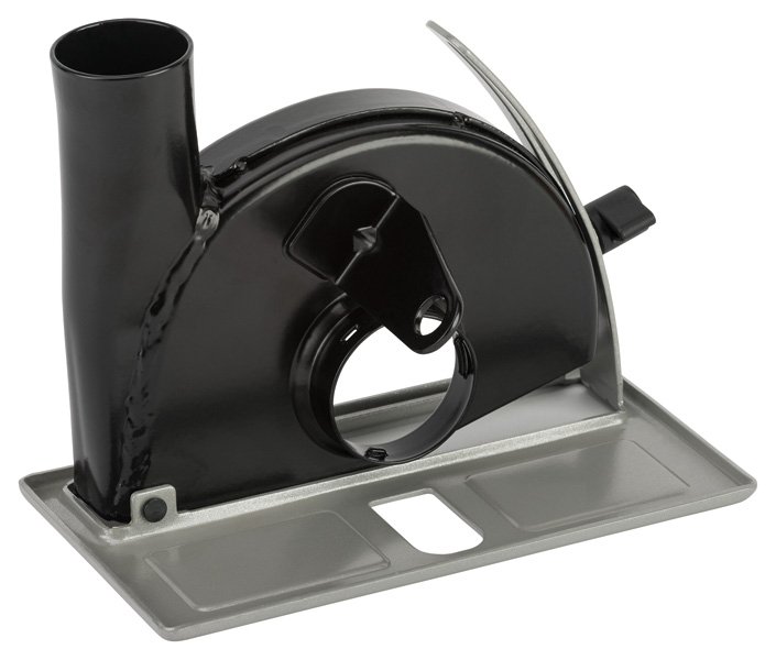 Führungsschlitten mit Absaugstutzen zum Trennen, werkzeuglos, 100 / 115 / 125 mm