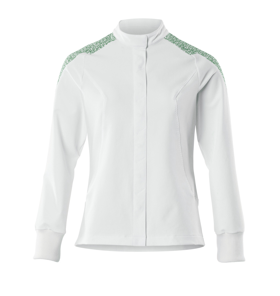 Produktfoto Jacke, Damen, ULTIMATE STRETCH Jacke Größe 2XL, weiss/grasgrün