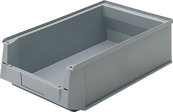SILAFIX Sichtlagerkasten Gr. 2H PP B310xT500xH145mm grau