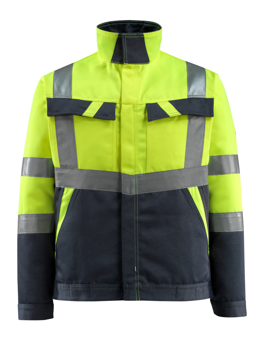 Produktfoto MASCOT® Forster Arbeitsjacke Größe 2XL, hi-vis gelb/schwarzblau