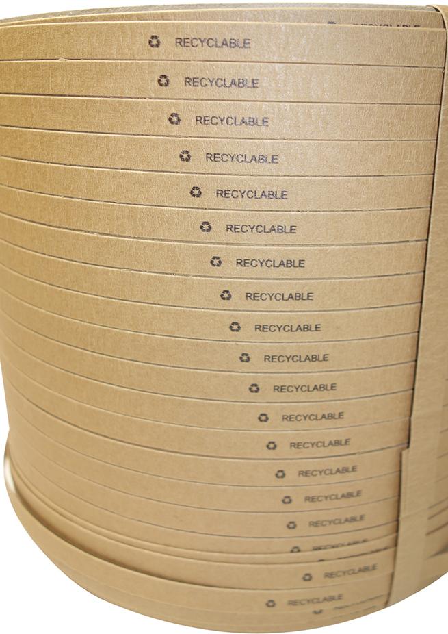 Papier-Automatenband für Umreifungsautomat Breite 12 mm Länge 2000m Kern 200 mm Durchm. Papier-Automatenband für Umreifungsautomat Breite 12 mm Länge 2000m Kern 200 mm Durchm.