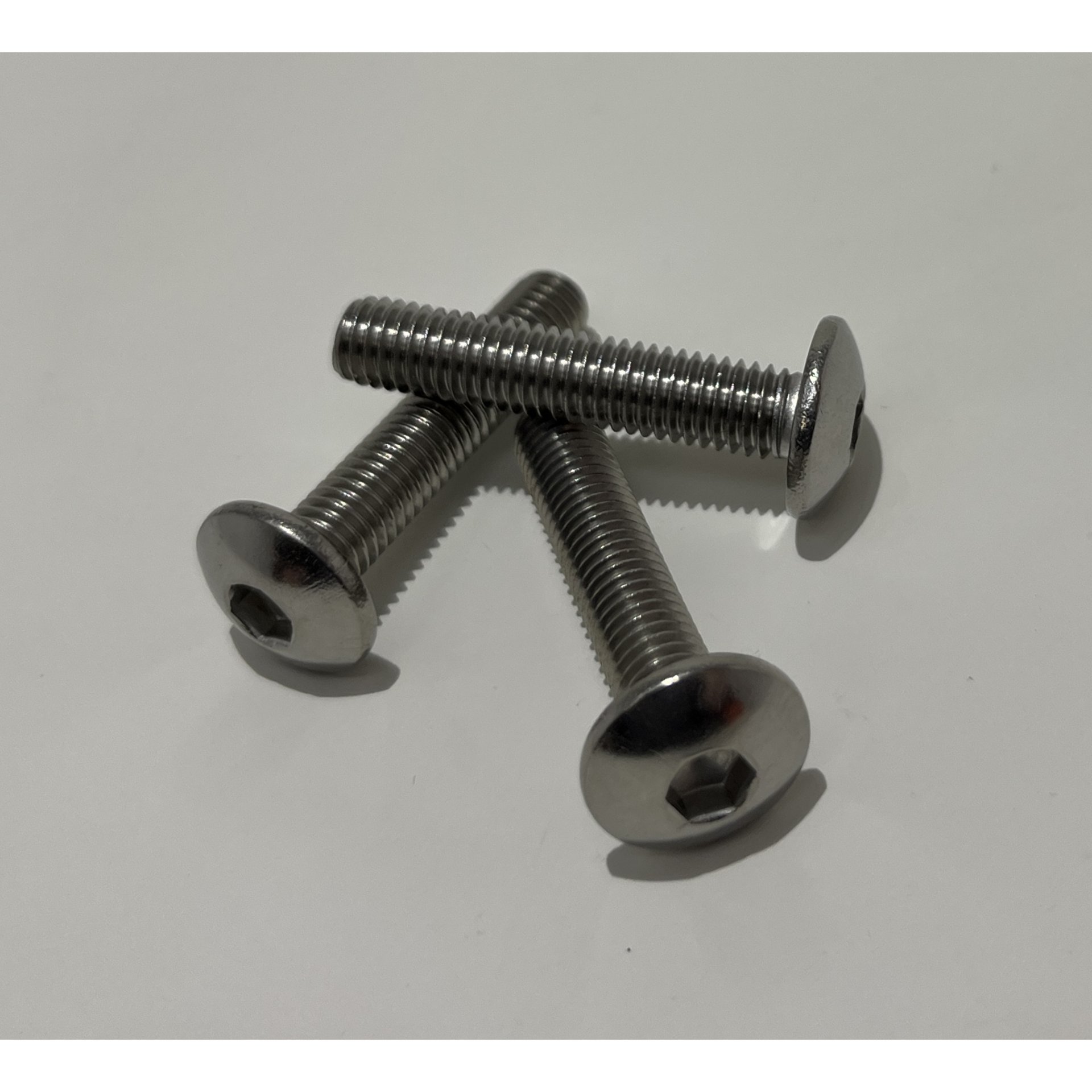 Flachkopfschraube, Edelstahl M8x40 mm, mit Innensechskant 5,5mm